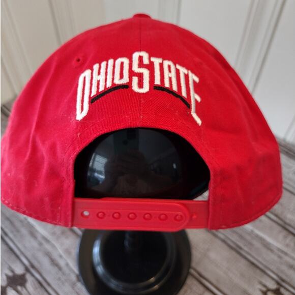 Ohio State x FAN1 | OSU "Block O" Embroidered Snapback Hat OSFM - Picture 7 of 11